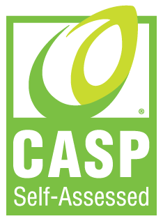 CASP logo, self-assesed